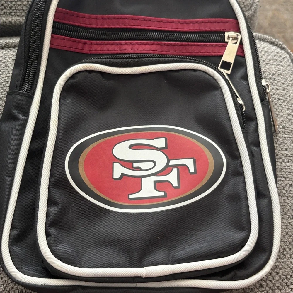 NFL Black and Red Messenger Bag - Picture 2 of 6